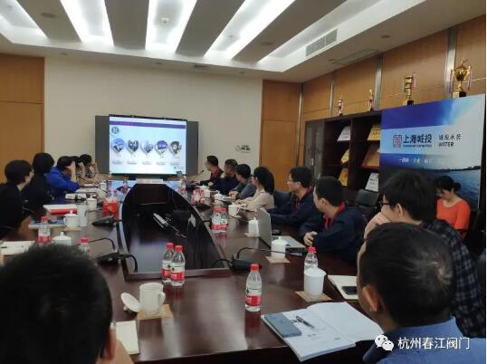攜手共進(jìn)，智引未來(lái) 杭州春江閥門技術(shù)團(tuán)隊(duì)赴上海城投水務(wù)集團(tuán)開(kāi)展深度技術(shù)交流